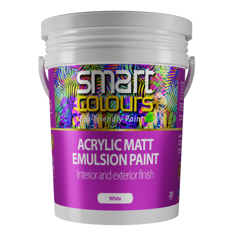 Acrylic Matt Emulsion. Quality interior and exterior paint