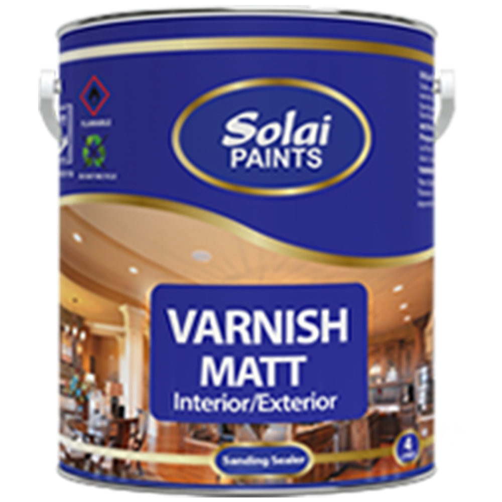 Wood Finish Matt is a high-quality single pack varnish based on polyurethane resin specially formulated to produce a tough.